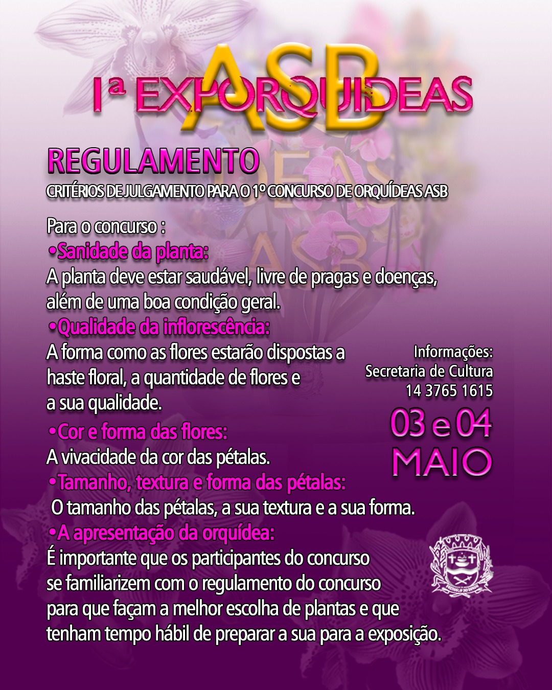 facebook prefeitura exporquideas concurso